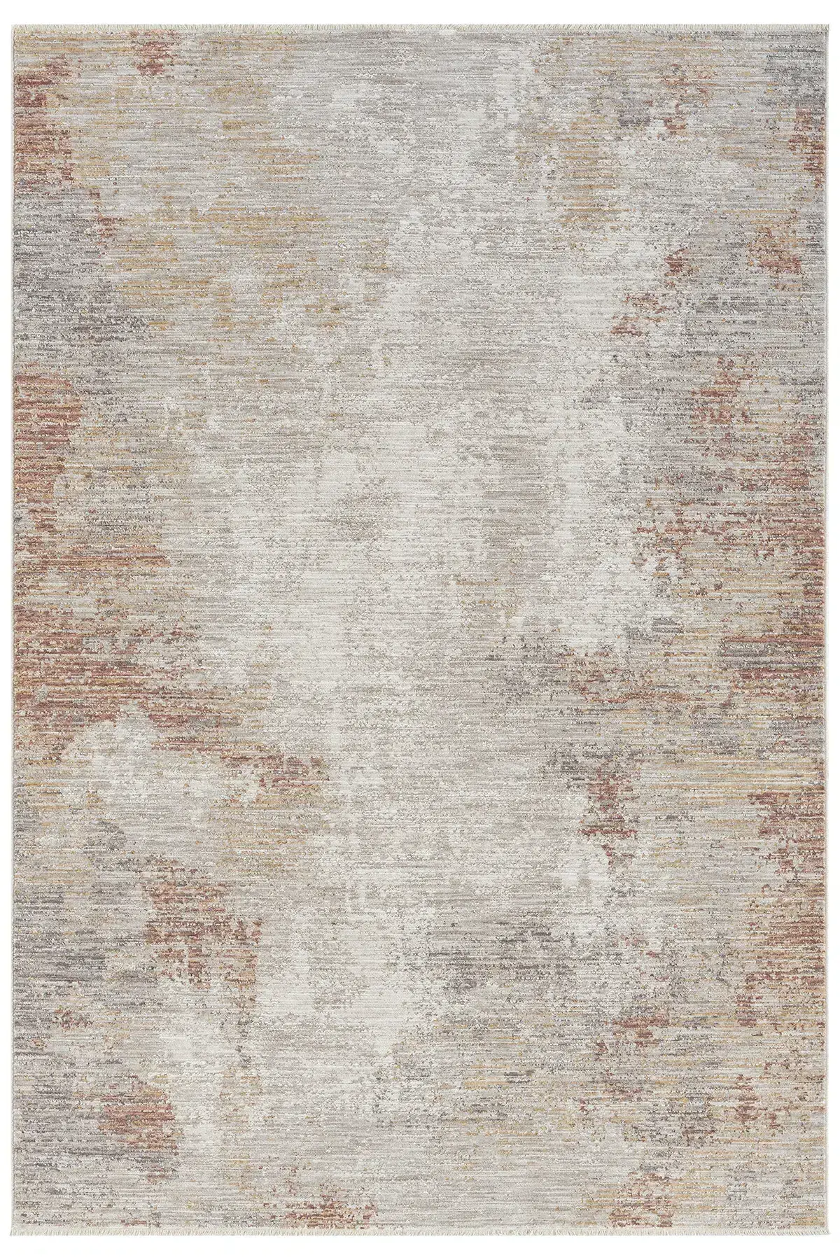 Seyran Halı Peru 10206 Terra Polyester Modern Yumuşak Doku Yüksek Kaliteli Yolluk