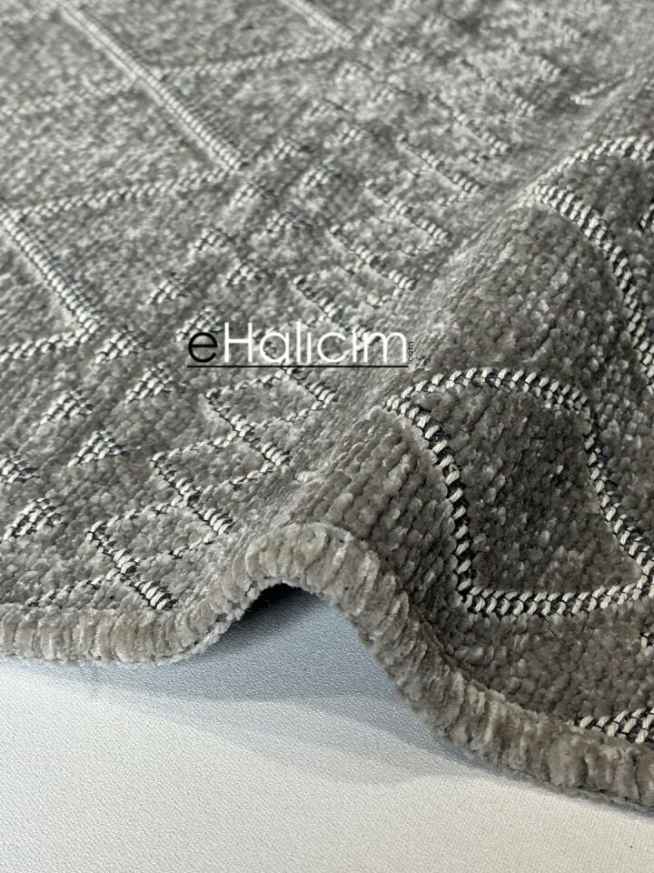 Luxess Halı Cool 405 Gri Kilim Yolluk