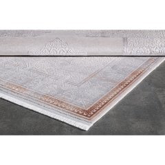 Gümüşsuyu Halı Legro 11564 Bakır Akrilik Klasik Çerçeveli Saçaklı Dokuma Taban Halı