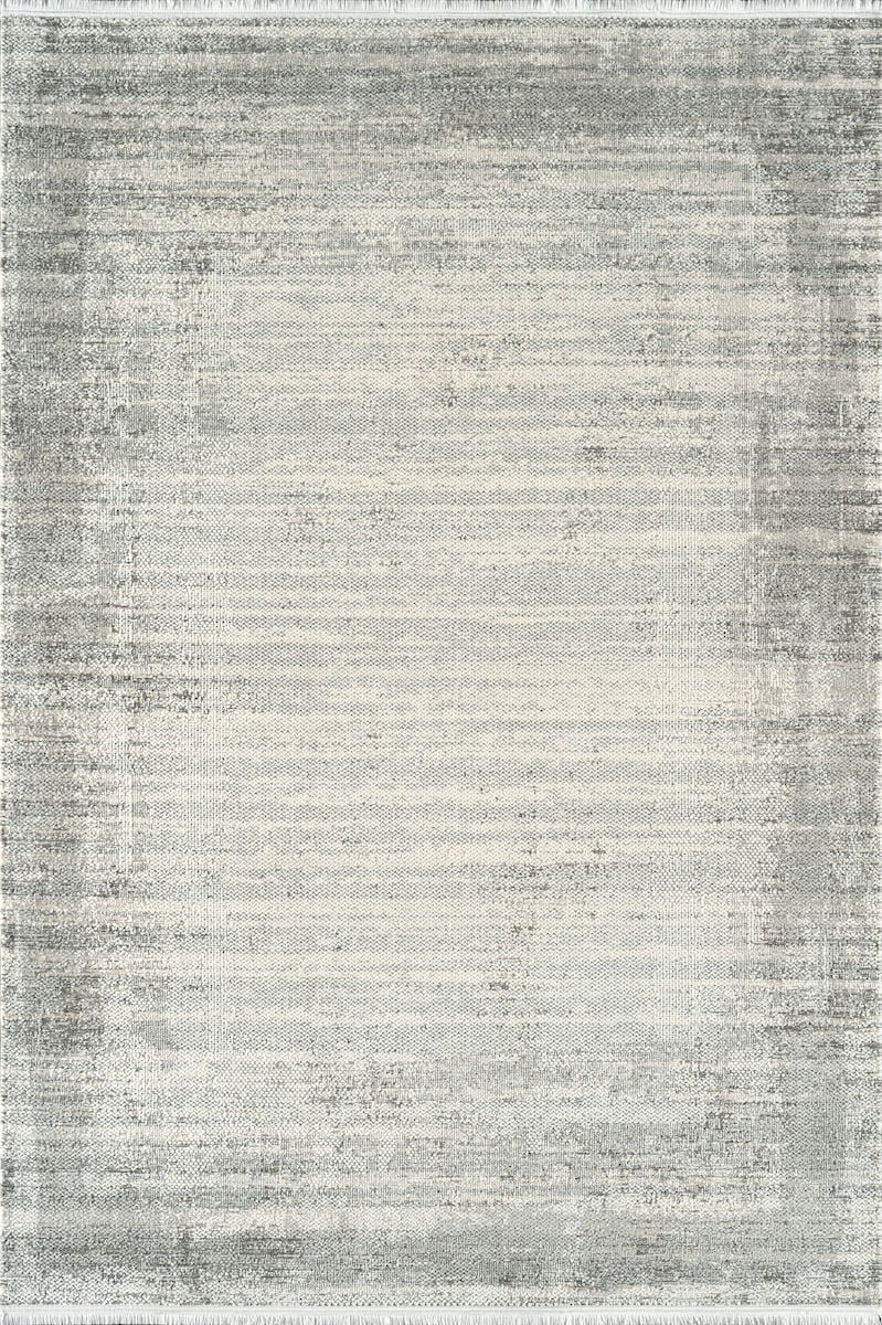 Royal Halı Vintage VH03A Gri Akrilik Yumuşak Dokulu Modern Eskitme Halı