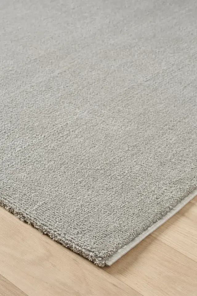 Seyran Halı Bali 4500 Gri  Yumuşak Dokulu Modern Yolluk
