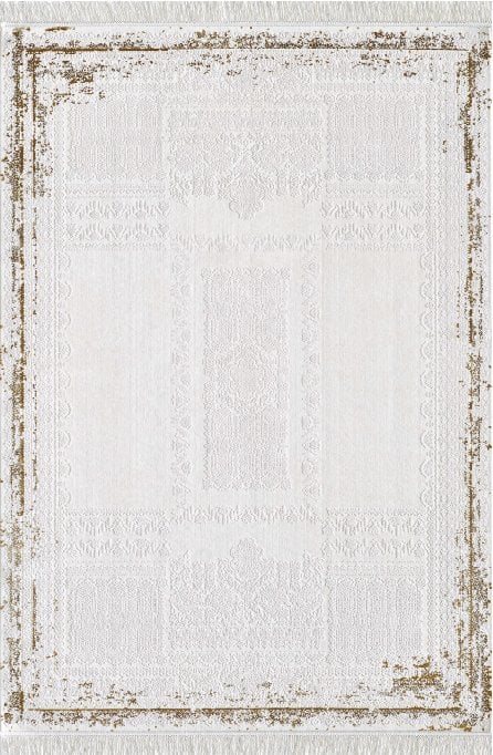 Pierre Cardin Halı Voila ZQ02C Bej Krem Modern ve Geleneksel Desenli Yüksek Kaliteli Halı