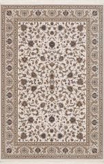 Artemis Halı Silk 5160Z Bej Krem Viskon Çerçeveli Klasik Oturma Odası ve Salon Halısı