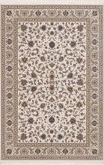 Artemis Halı Silk 5160Z Bej Krem Viskon Çerçeveli Klasik Oturma Odası ve Salon Halısı