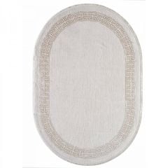 Gümüşsuyu Halı Black & Brown 11298 - Kahve Oval